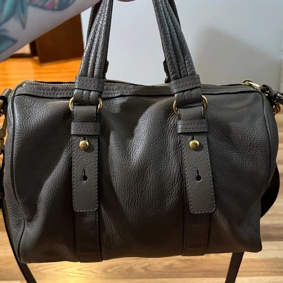 Marc by Marc Jacobs Elegant Gray Leather Bag - Picture 3 of 7